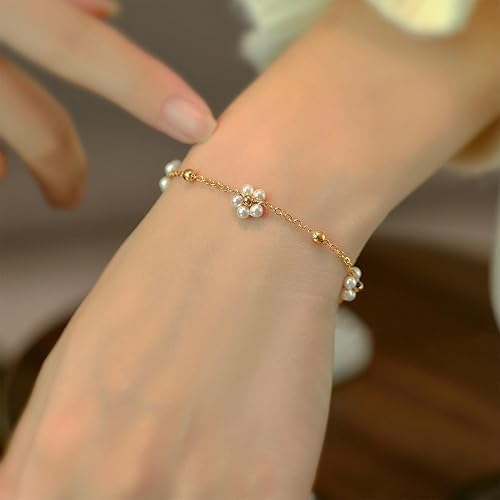 Pearl Daisy bracelet