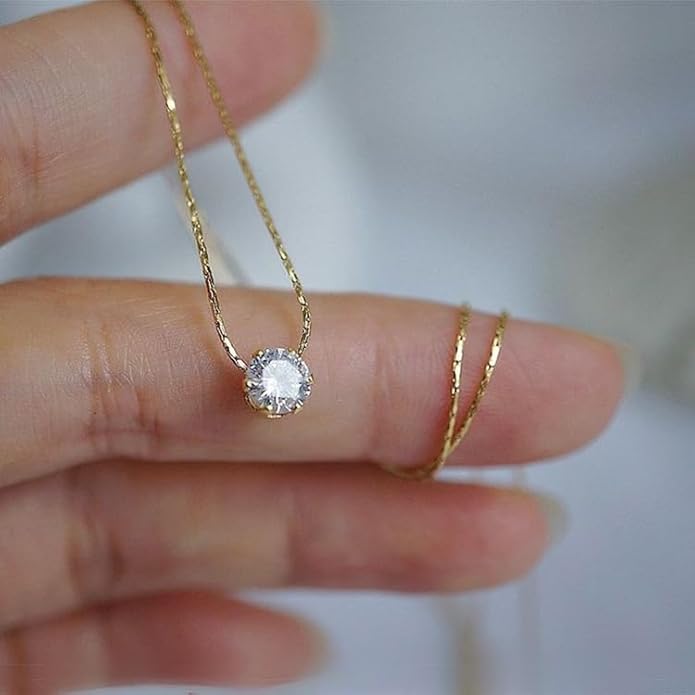Solitaire Necklace