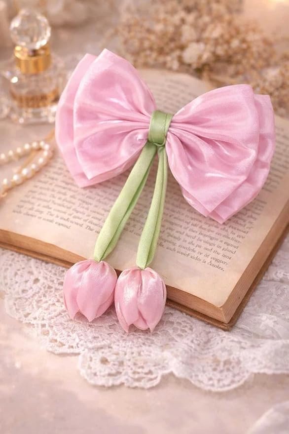 Tulip bow Hair accessory