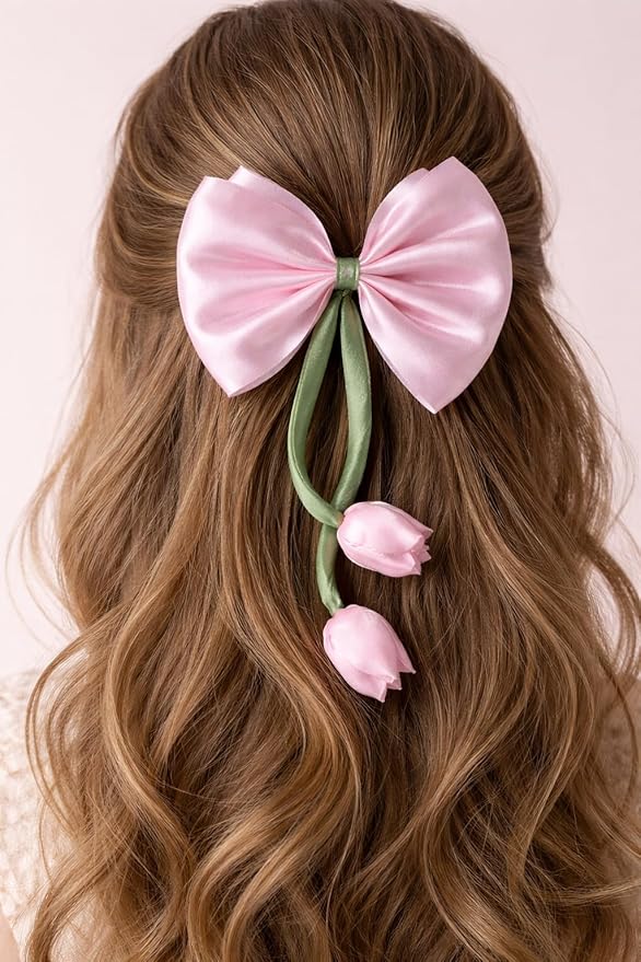 Tulip bow Hair accessory