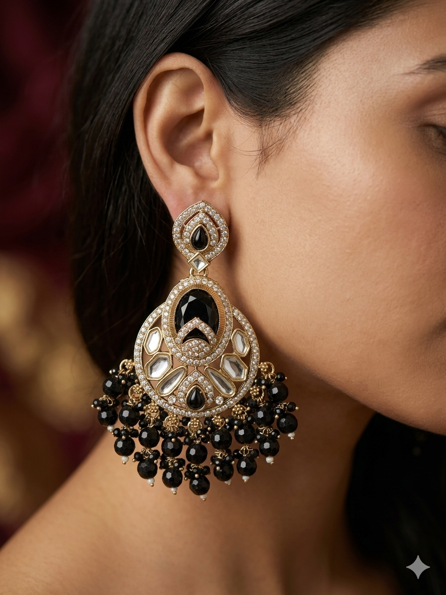 Black Beauty Earrings