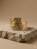 Gold Leaf Cuff Bracelet