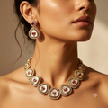 Mother of Pearl Triangle Necklace