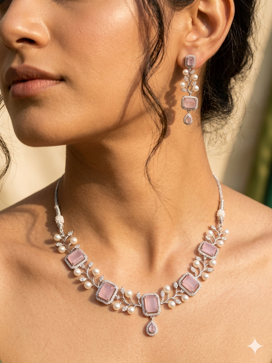 AD Pearl Necklace