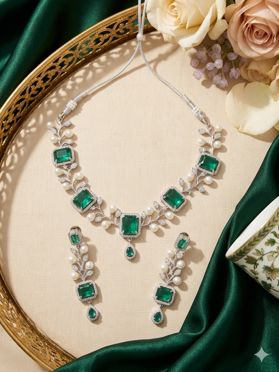 AD Pearl Necklace