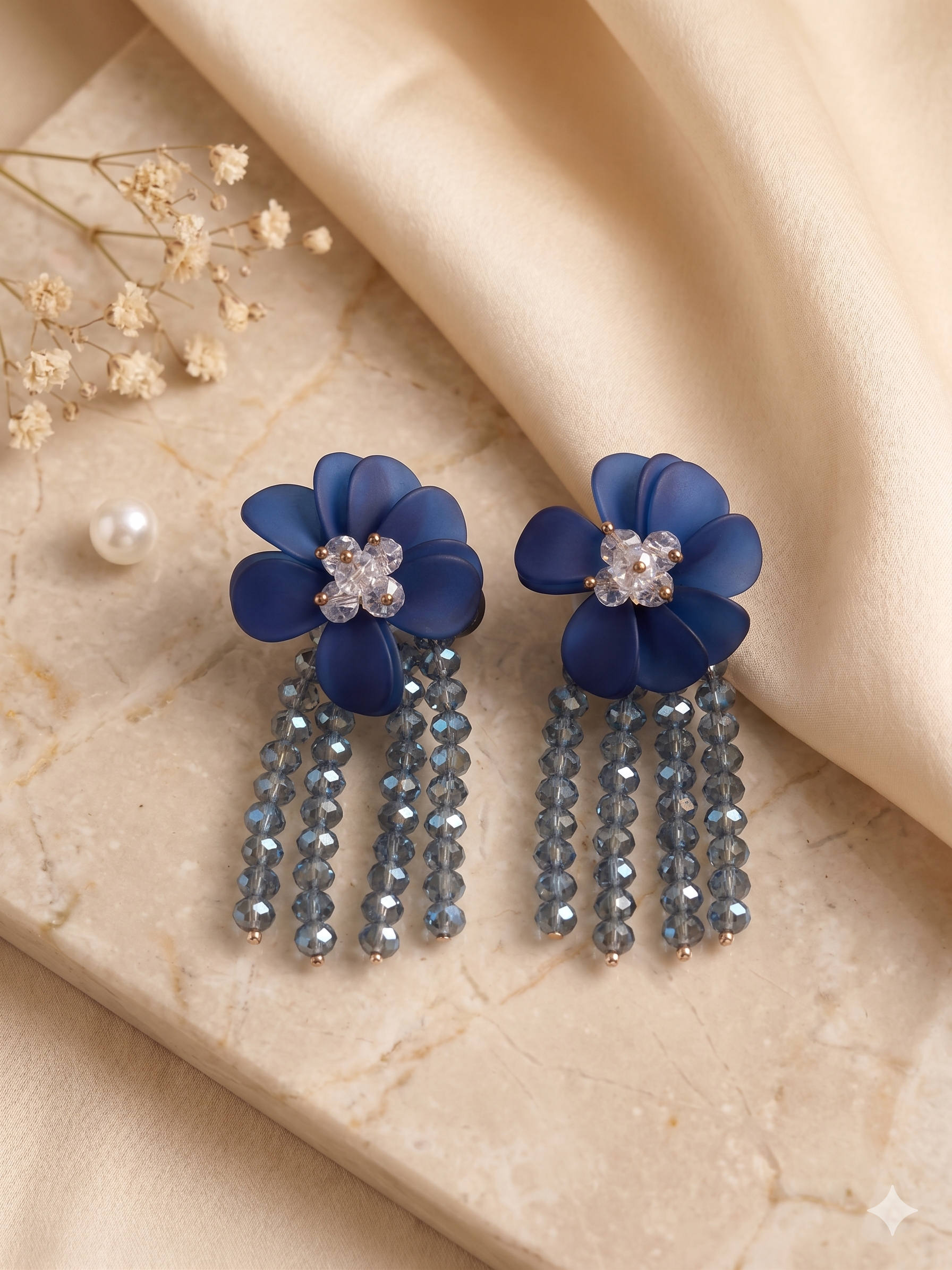 Tassel Crystal Earrings