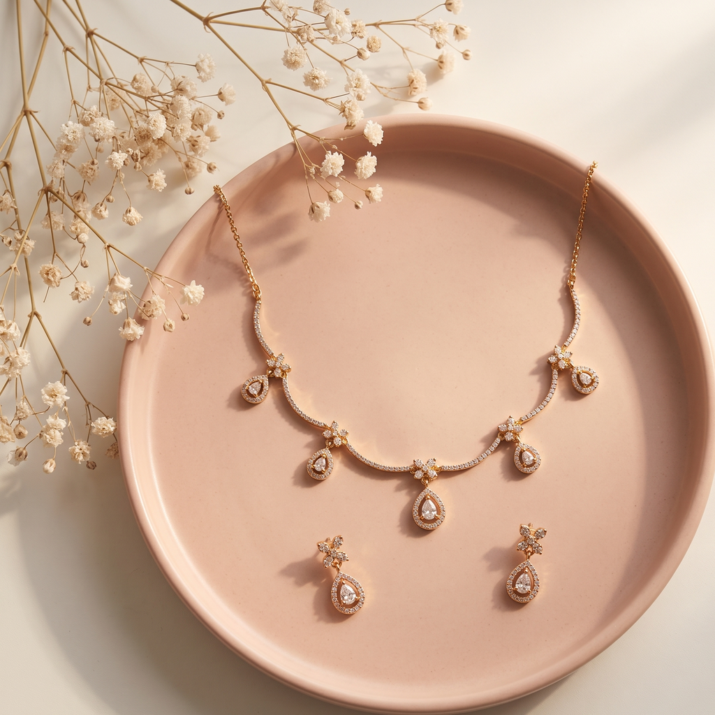 Noorika Kundan Necklace Set