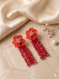Tassel Crystal Earrings