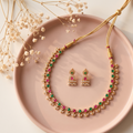 Navrangi Kundan Necklace Set