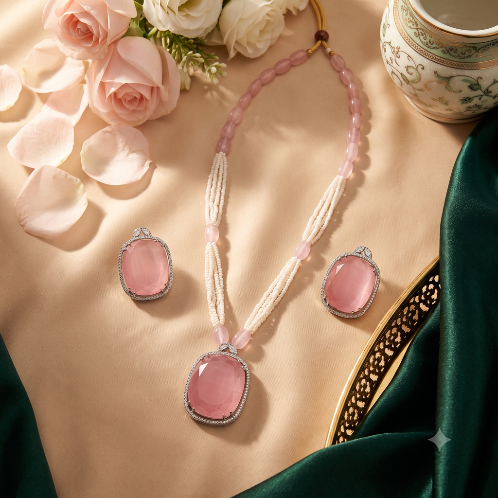 Blush Pearl Pendant Necklace