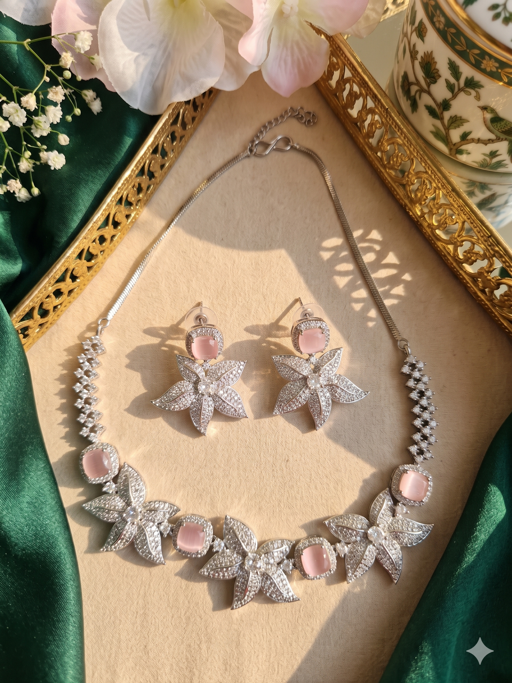 AD Blush Star necklace