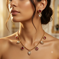 Ruhani Ruby Kundan Necklace Set