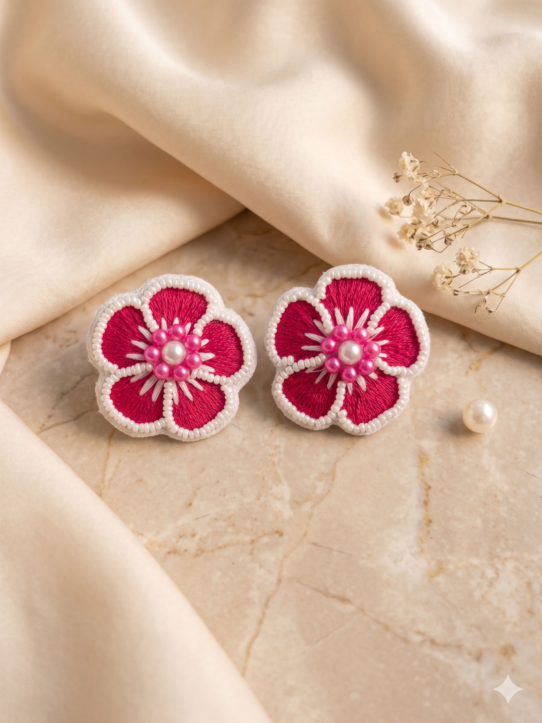 Flower Stud Earrings