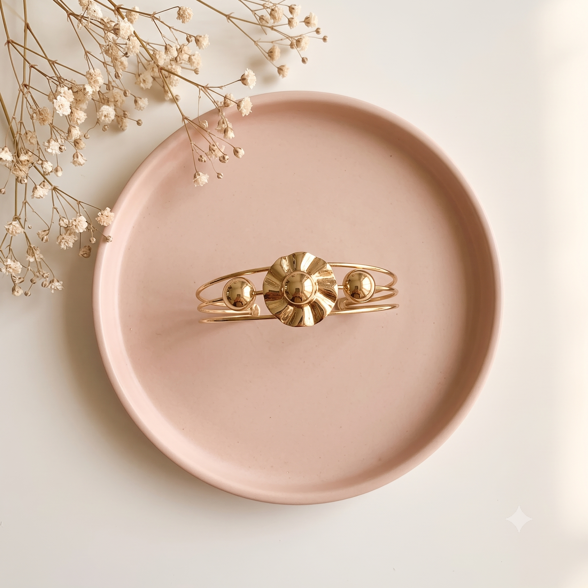 Solara Radiance Cuff Bracelet