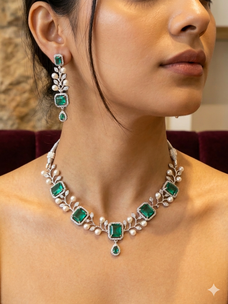 AD Pearl Necklace