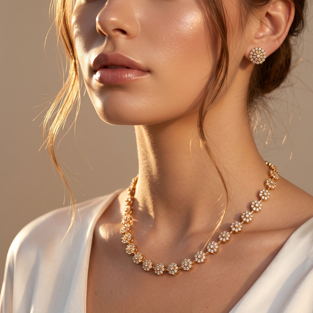 Pushpika Kundan Necklace Set