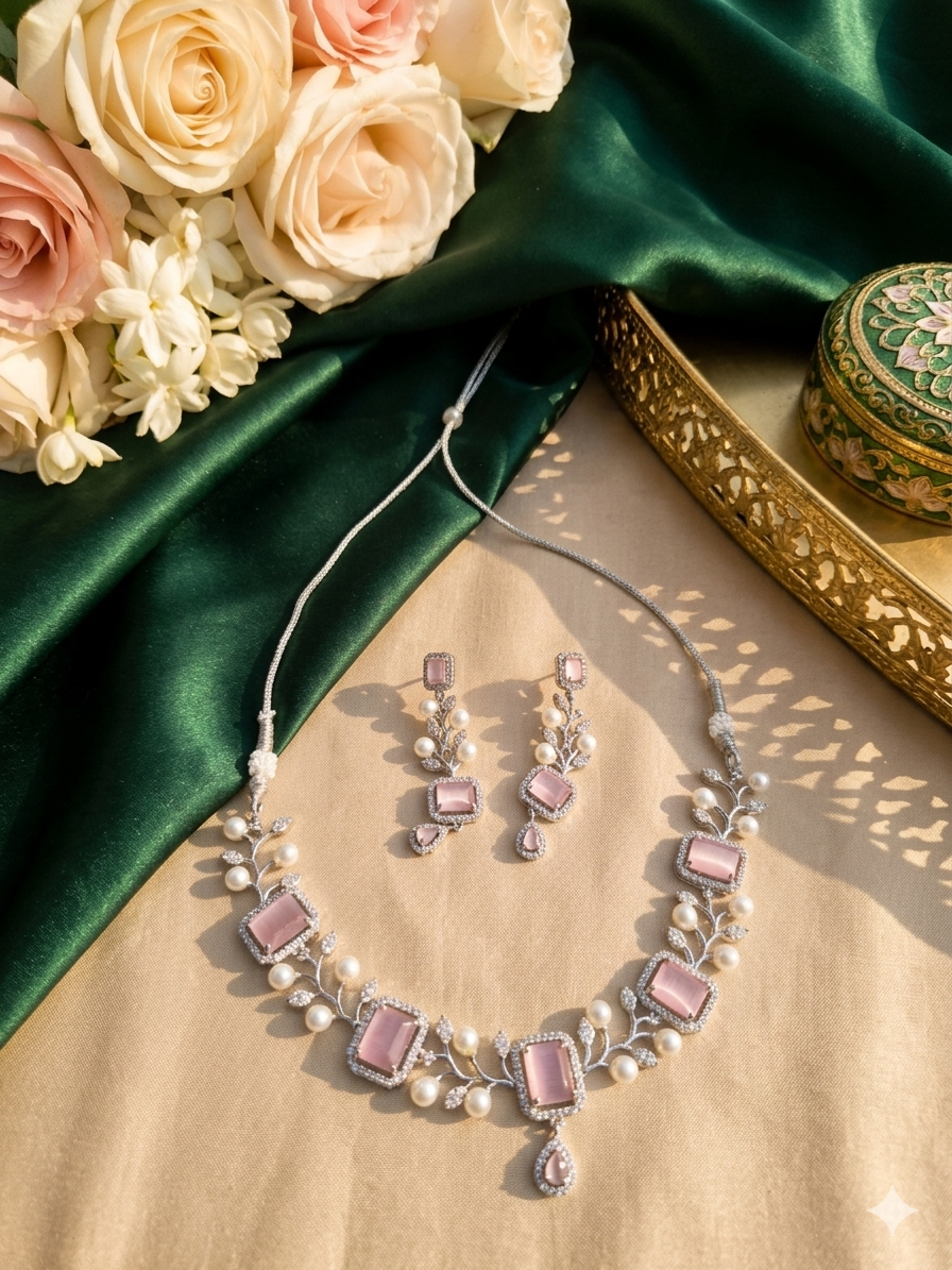 AD Pearl Necklace