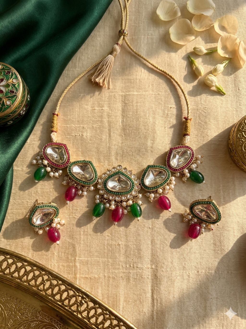 Rangrani Kundan Choker Set