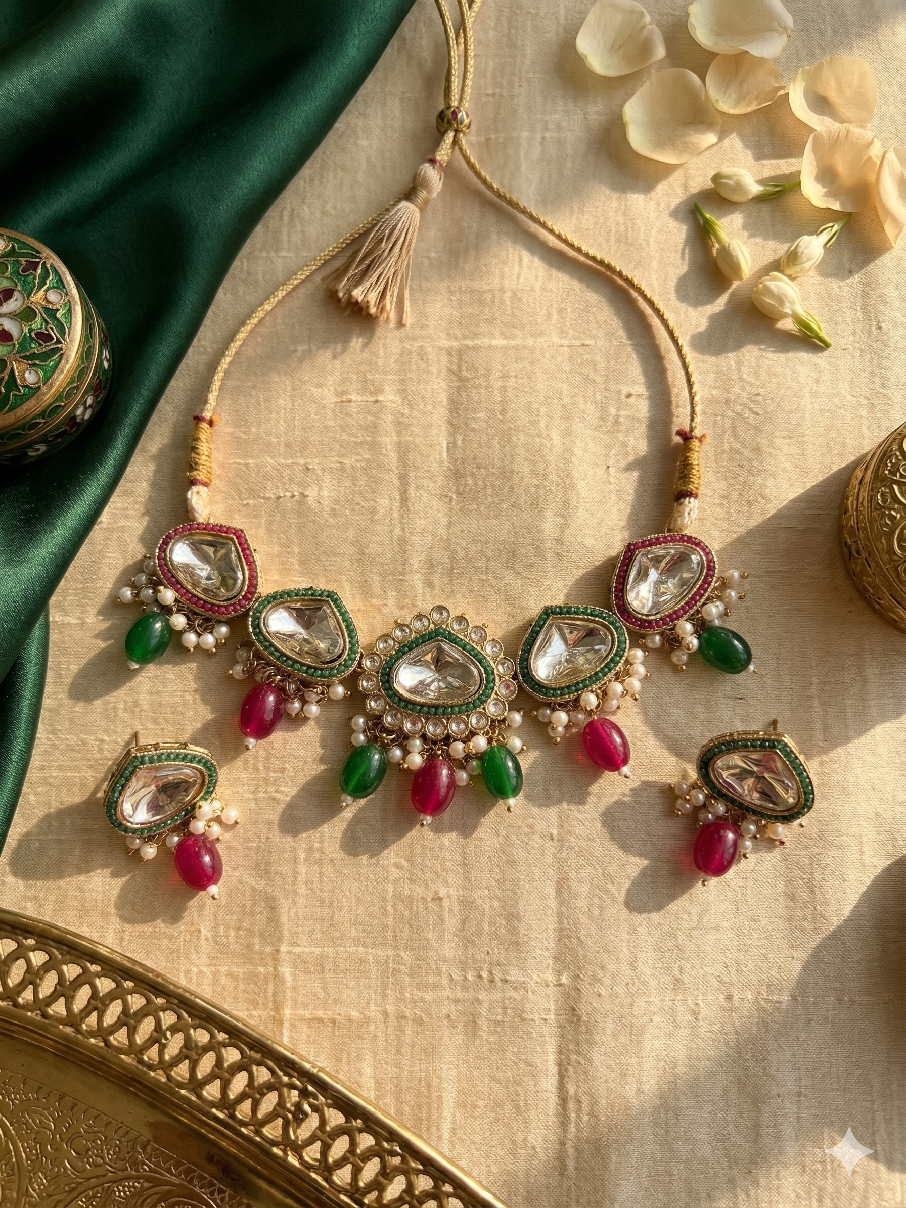 Rangrani Kundan Choker Set