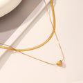 Heart Layer Chain Necklace
