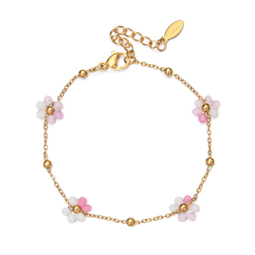 Blush Daisy Bracelet