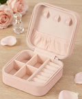 Blush Pink Mini Jewellery Travel Case