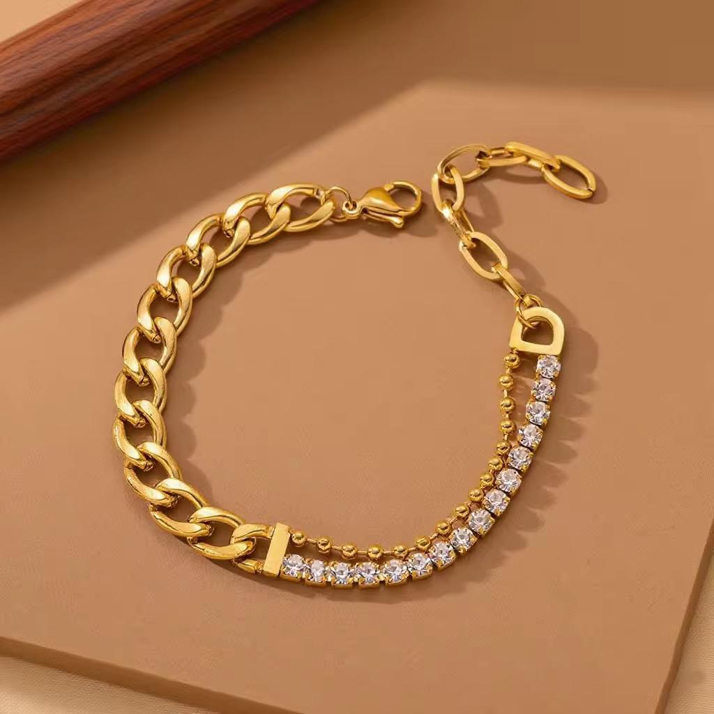 Luxe Link Crystal Bracelet