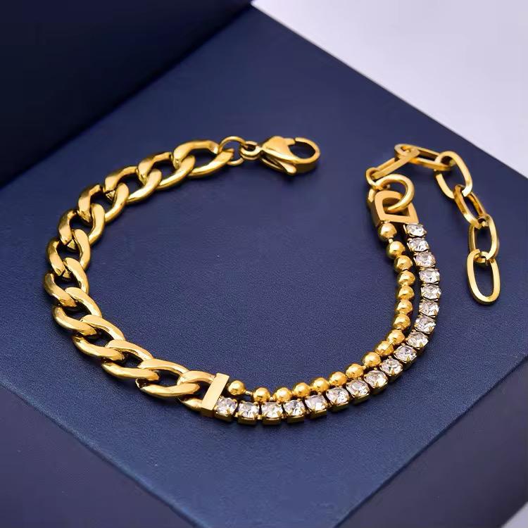 Luxe Link Crystal Bracelet